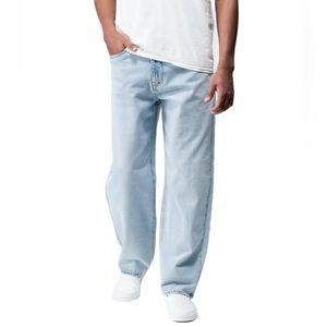 Empyre Loose Fit Light Wash Skate Jeans